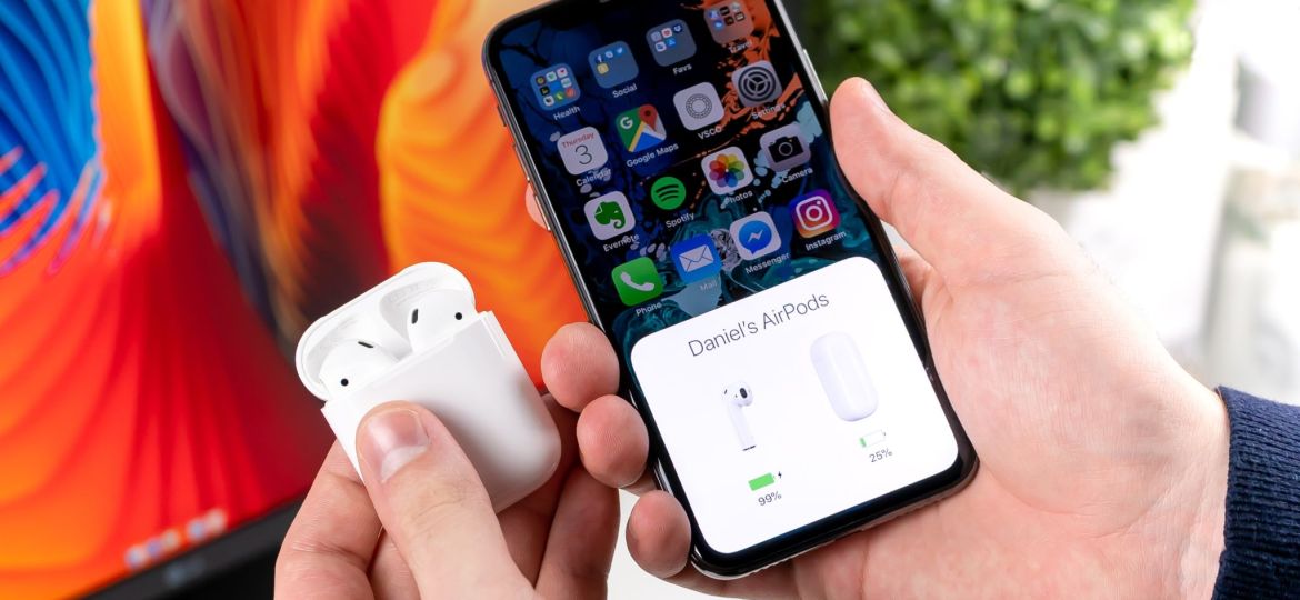 AirPods with Wireless Charging Case | Leversage.com